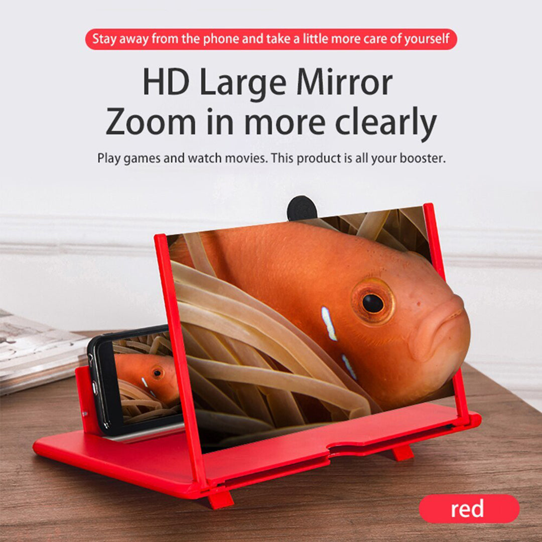 Durable 3D Mobile Phone Screen Magnifier