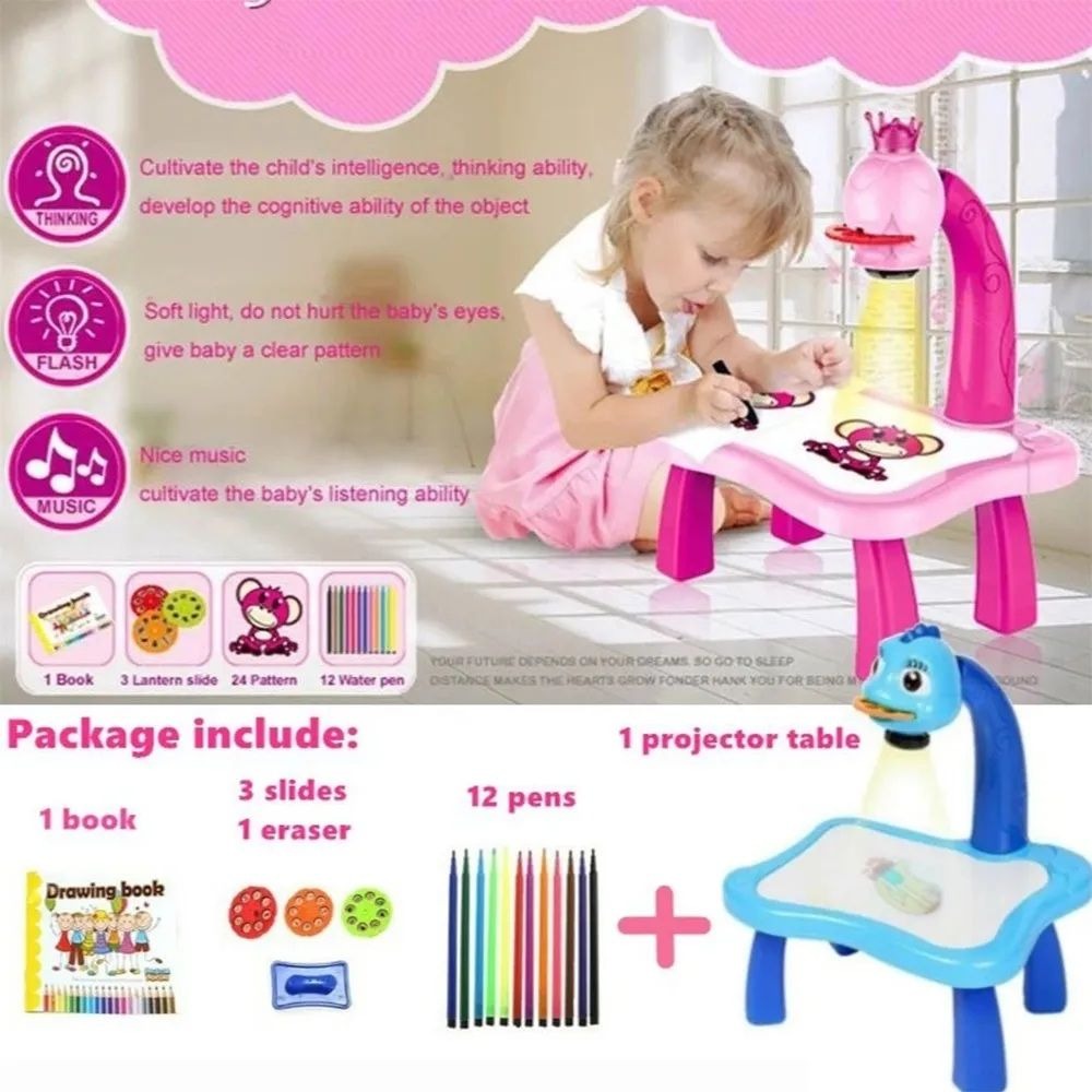 Kids Drawing Projector |Trace And Draw Projector Drawing Board