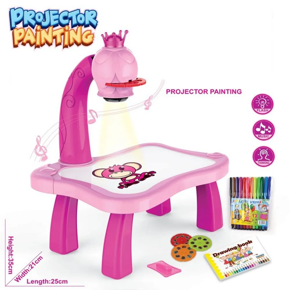 Kids Drawing Projector |Trace And Draw Projector Drawing Board