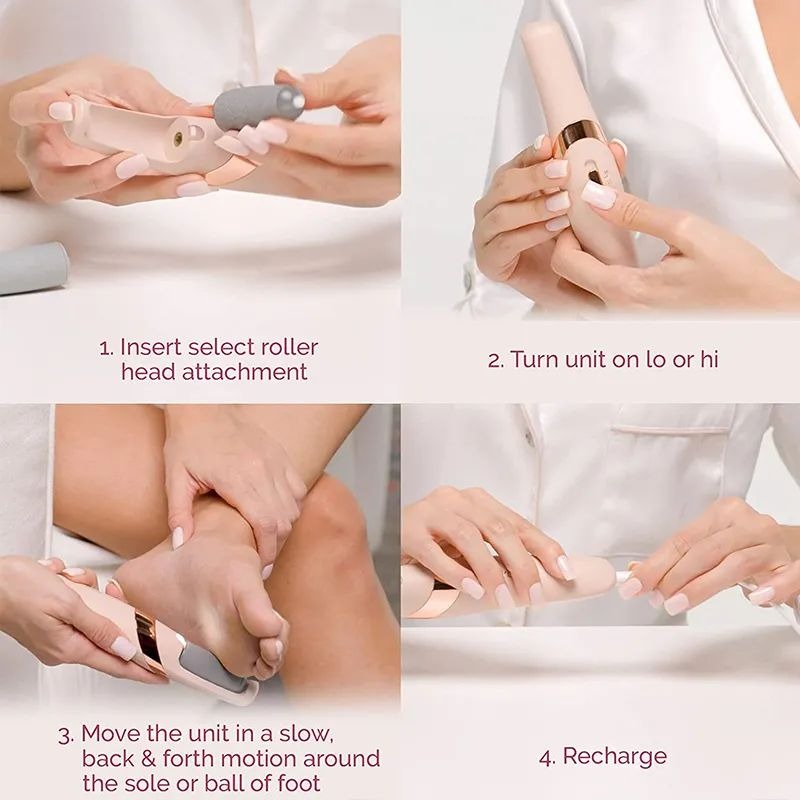 Electric Foot File for Heels Grinding Pedicure