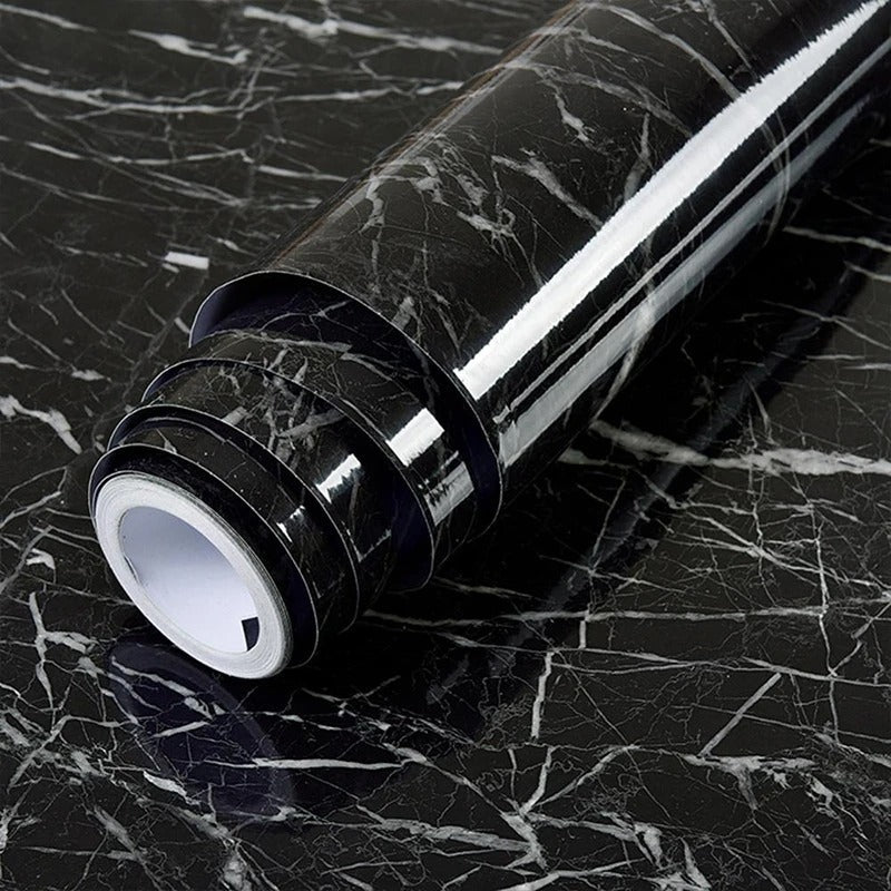 Self Adhesive Marble Sheet for Kitchen-Anti Oil and Heat Resistant Wallpaper (60x 200 cm)