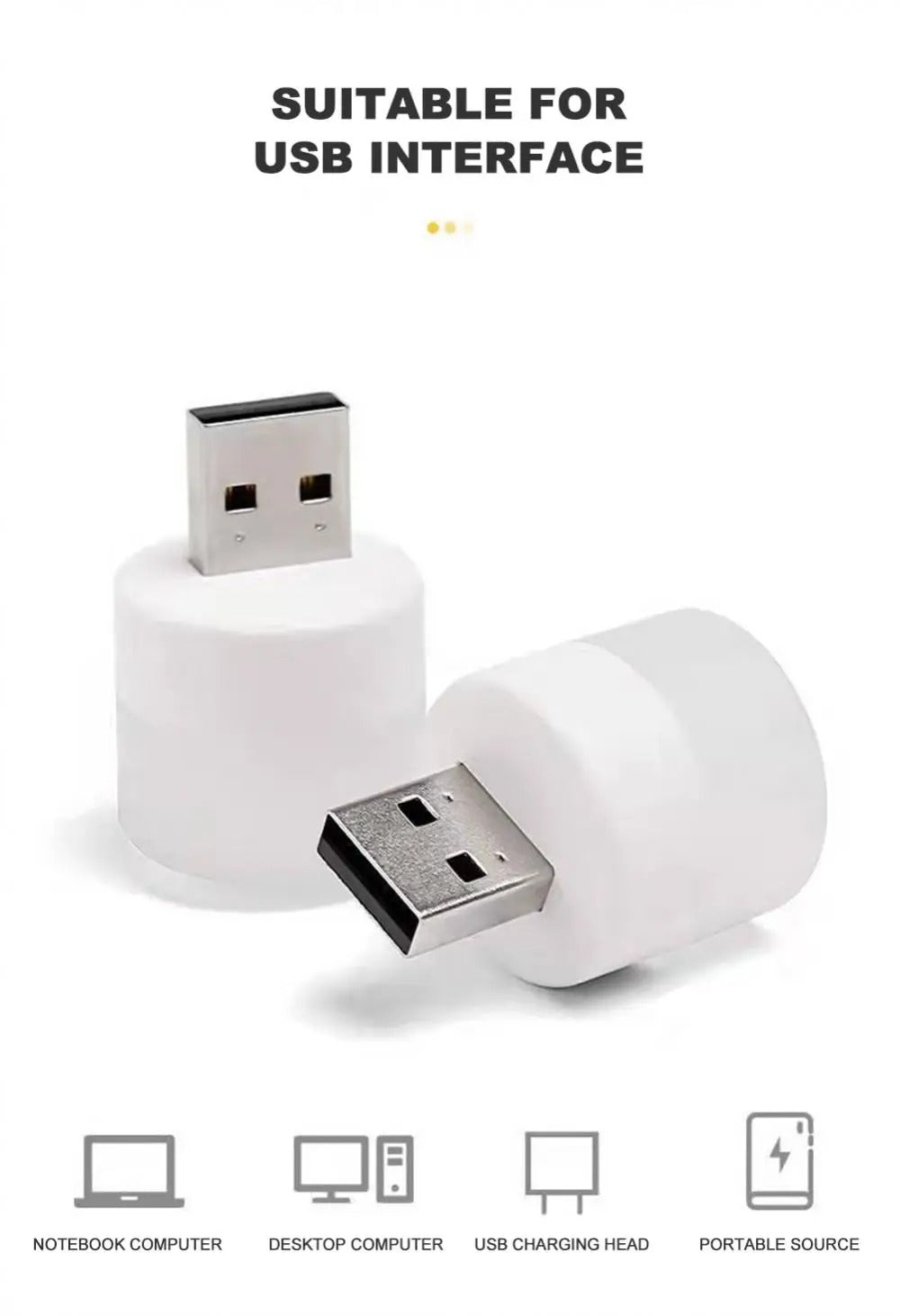 1 Piece USB Lamp Mini LED Night Light