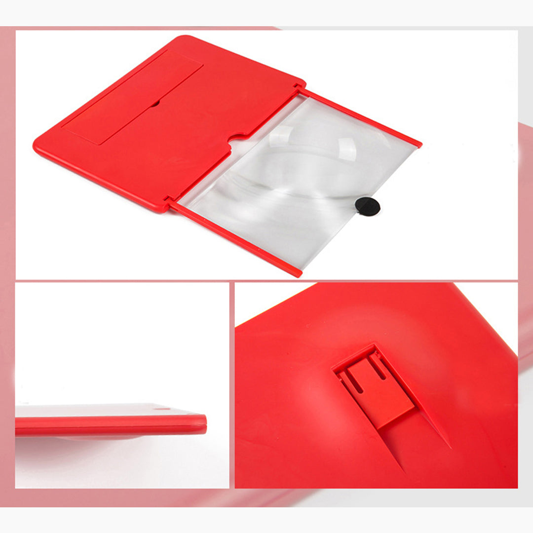 Durable 3D Mobile Phone Screen Magnifier