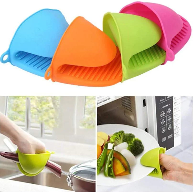 Silicone Oven Mitts Pot Holder 1 Pair