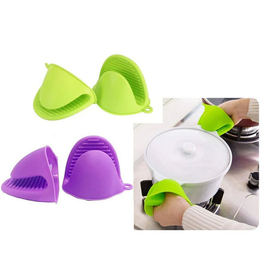 Silicone Oven Mitts Pot Holder 1 Pair