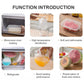 6Pcs Universal Food Silicone Cover Silicone Stretch Lids For Cookware