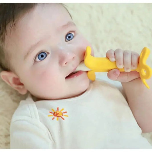Baby Banana Teether Soothing Pain Relief Soft Toy