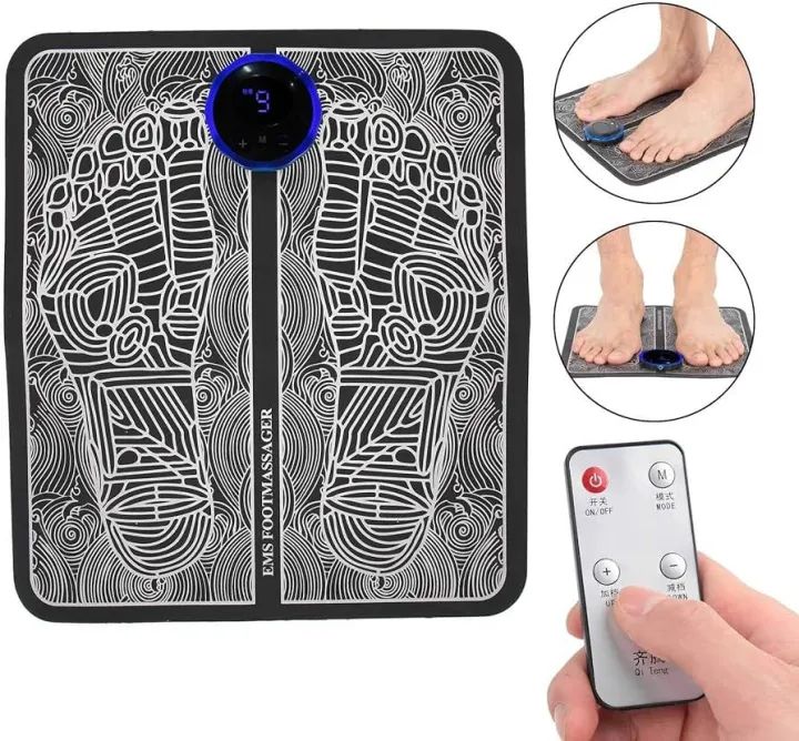 EMS Foot Massager Pad with Remote