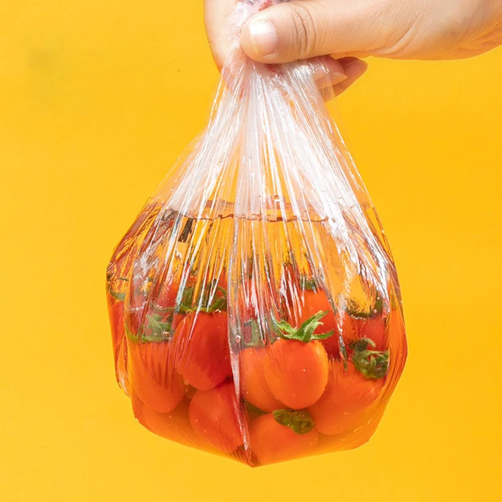 100Pcs Disposable Elastic Food Cover Wrap Elastic