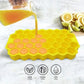 37 Cavity Silicone  Ice Cube Reusable Tray (Multicolor)
