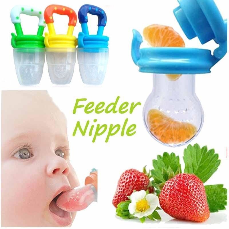 Pack Of 2 Baby Shower Cap And Fruit Pacifer