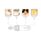 Infant Baby Silica Gel Bottle Feeder With A Spoon Feeder