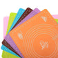 Silicone Baking Roti Mat With Measurements Heat | Resistant | Non Stick Flour Rolling Mat