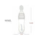 Infant Baby Silica Gel Bottle Feeder With A Spoon Feeder