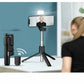 R1s Bluetooth Selfie Sticks with Remote and Selfie Light 3-in-1