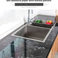 Self Adhesive Marble Sheet for Kitchen-Anti Oil and Heat Resistant Wallpaper (60x 200 cm)