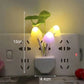 Mashroom Wall Light-Control Sensor Night Light