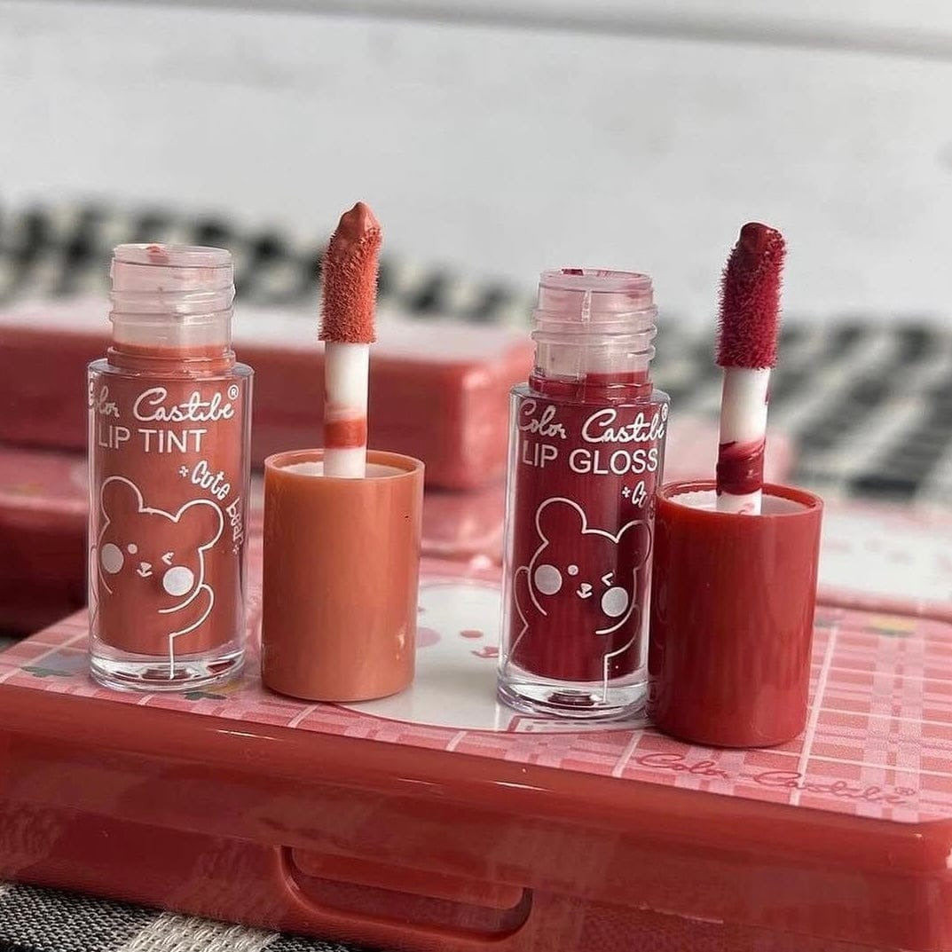 Dragon Ranee 6 Colors Cartoon Set Waterproof Moisturizing Lip Glaze