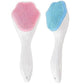 Silicone Face Scrubber Exfoliating Brush, Manual Handheld Massager