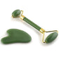 Combo Pack | Marble Jade Roller With Stone Marble | Ice Roller Facial Massage | Derma Roller [pack Of 3]