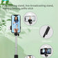 R1s Bluetooth Selfie Sticks with Remote and Selfie Light 3-in-1