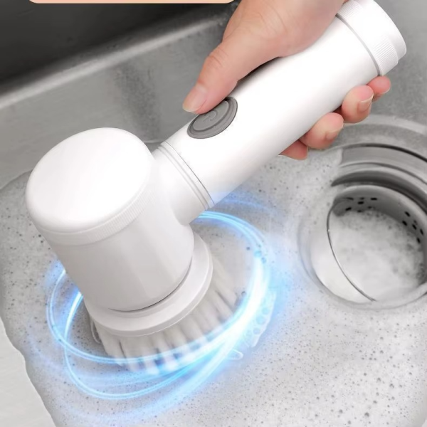 Wireless Battery Cleaning Brush