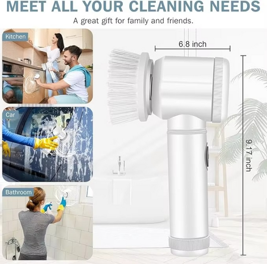 Wireless Battery Cleaning Brush