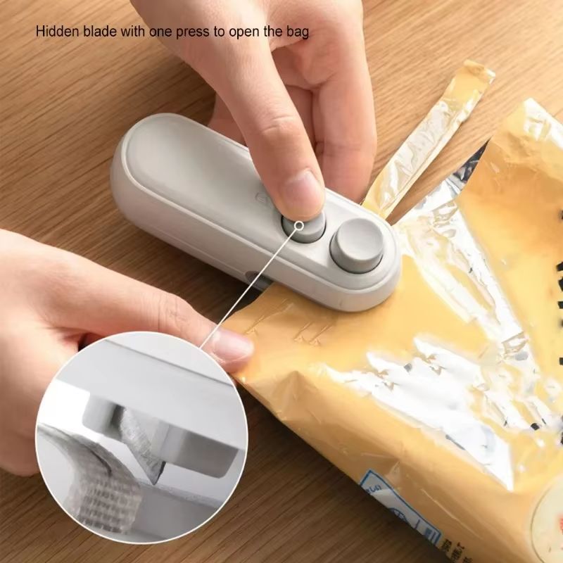 Mini Rechargeable Sealer | Food Heat Bag Sealing Machine