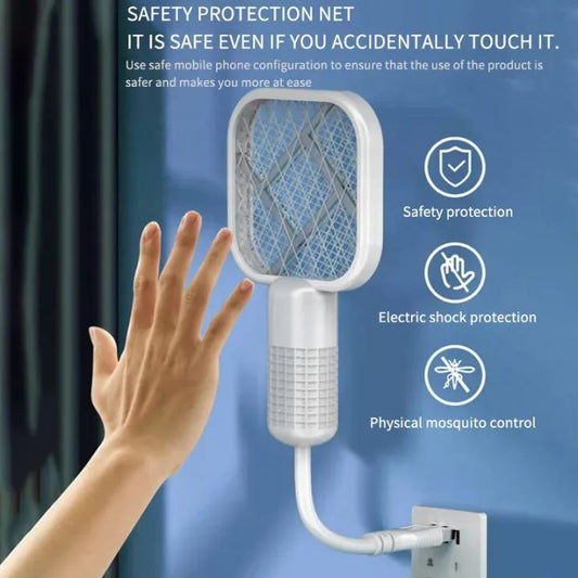 Mini USB Electric Mosquito Gadget Swatter UV Light with Sharp Sparking