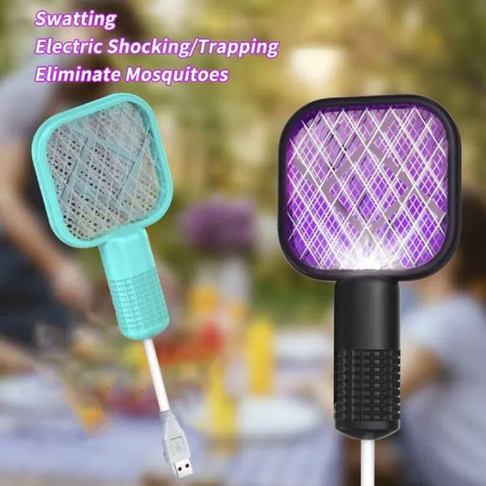 Mini USB Electric Mosquito Gadget Swatter UV Light with Sharp Sparking
