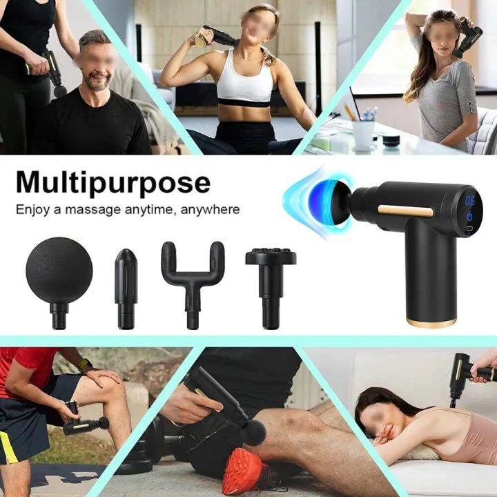 Professional Deep Tissue Massage Gun High Torque Muscle Relaxer Portable