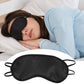 Sleeping Nap Eye Mask Eye Shade Cover (Black)