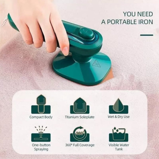 Steam iron Portable Mini Electric Handheld Garment Steamer for Clothes